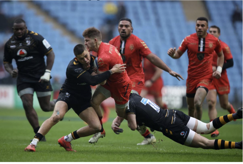 Situation de contact et de plaquage en rugby à XV
